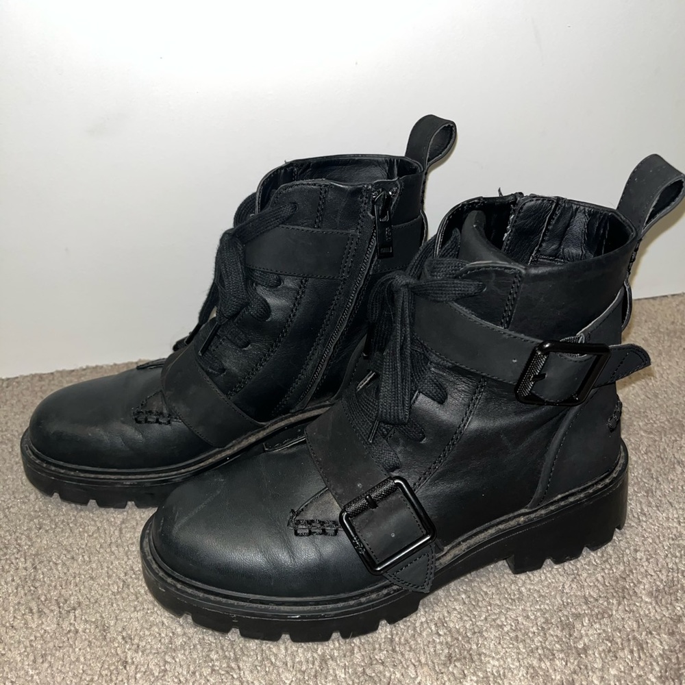 UGG weatherproof combat boots